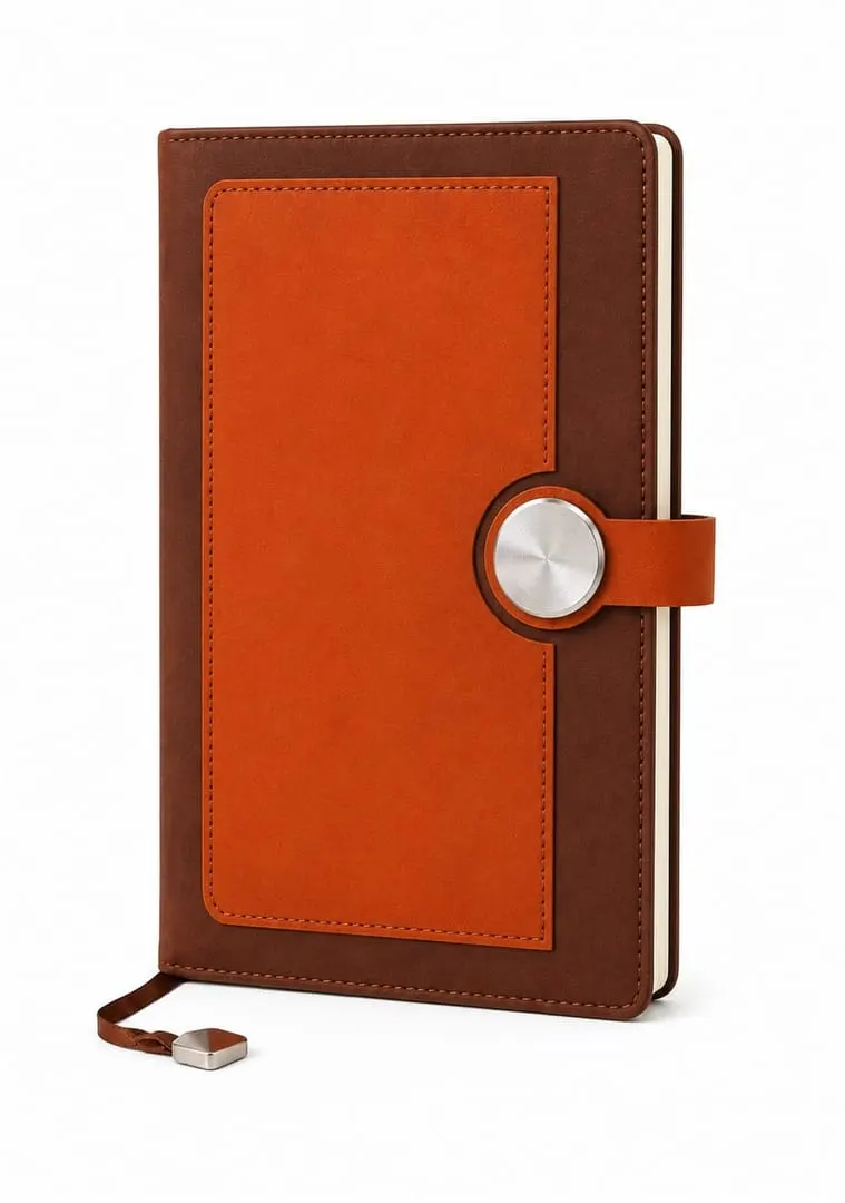 Premium Diary Notebook — Tan