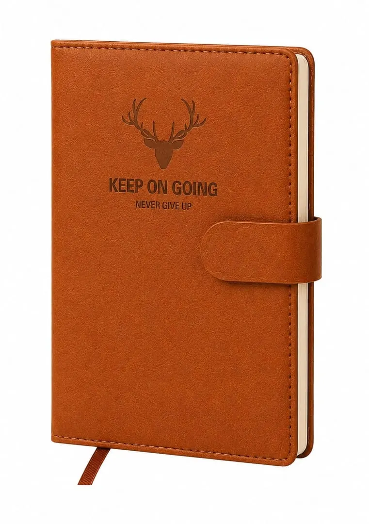 Laser-engraved executive diary