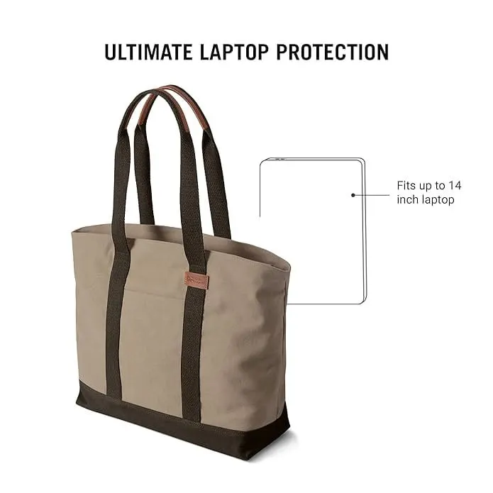 Canvas Laptop Tote