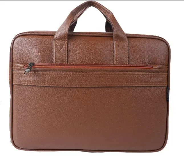 Anti-Scratch PU Leather Laptop Bag
