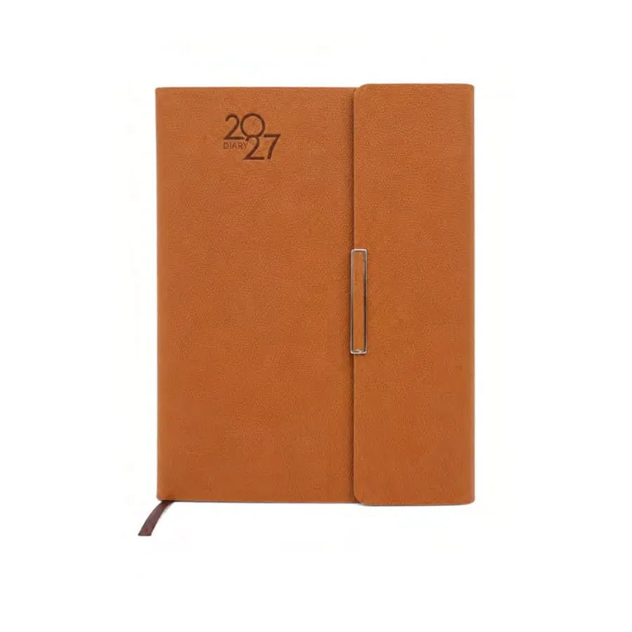 Metal-Bar Clasp 2027 Diary