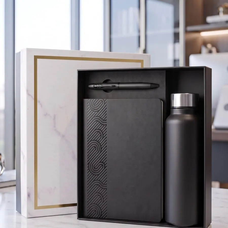 Diary & Bottle Gift Set
