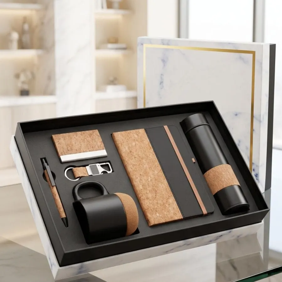 Cork Six-Piece Gift Set