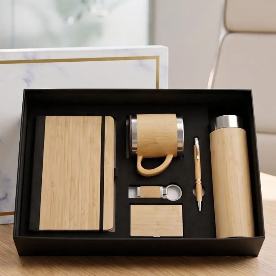 Bamboo Six-Piece Gift Set