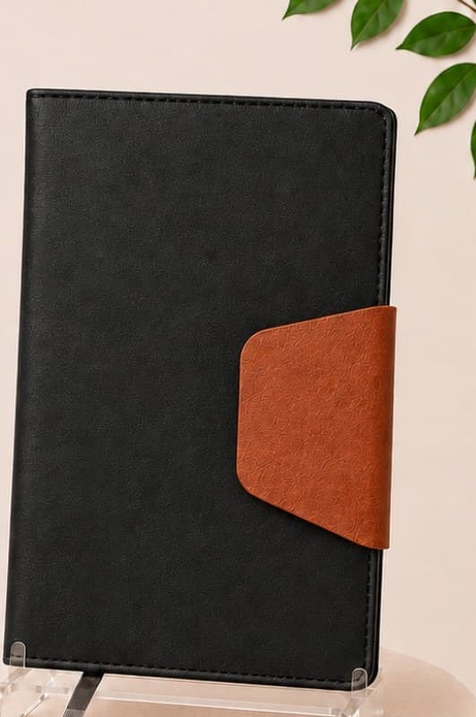 PaperPal Executive Diary Notebook — Black (PP 1127)