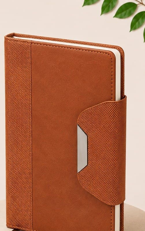 PaperPal Executive Diary Notebook — Tan