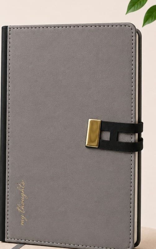 PaperPal Signature Diary Notebook — Grey