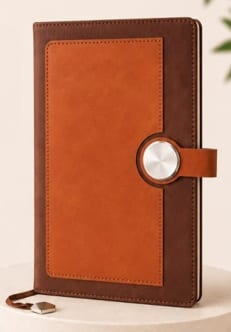 Premium Diary Notebook — Tan
