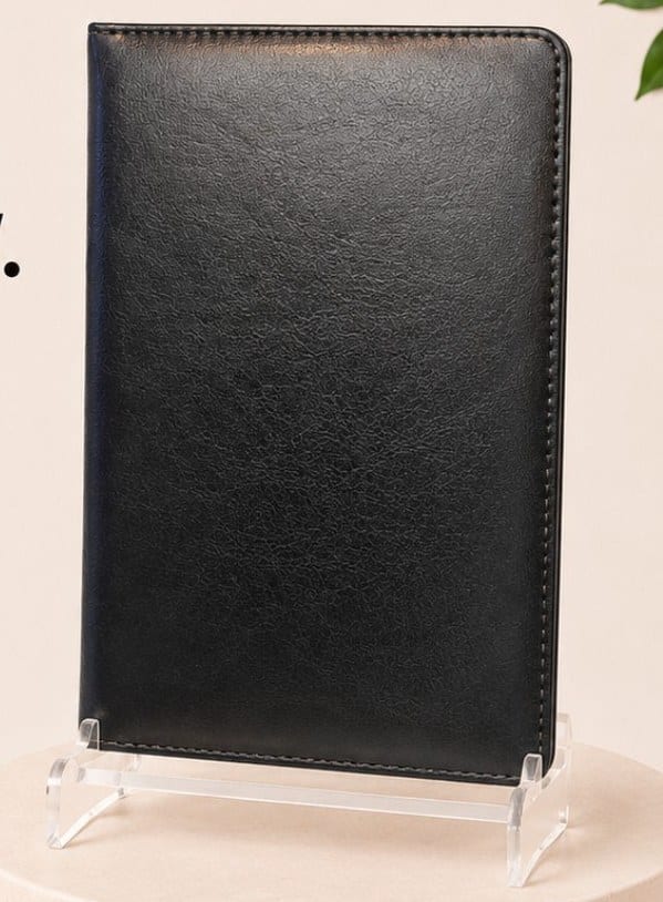 Executive Diary Notebook — Black Classic