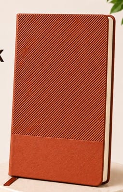 Imported Flexible Notebook — Rust (PP 1129)