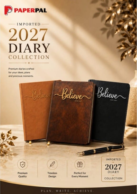 Imported 2027 'Believe' Diary Collection