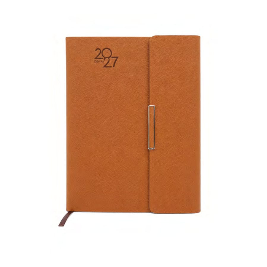 Metal-Bar Clasp 2027 Diary