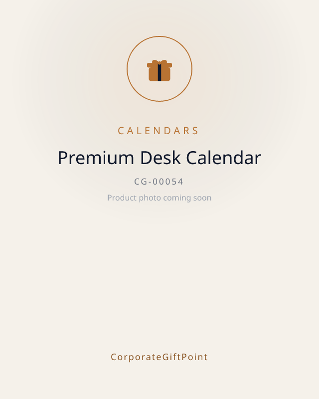 Premium Desk Calendar