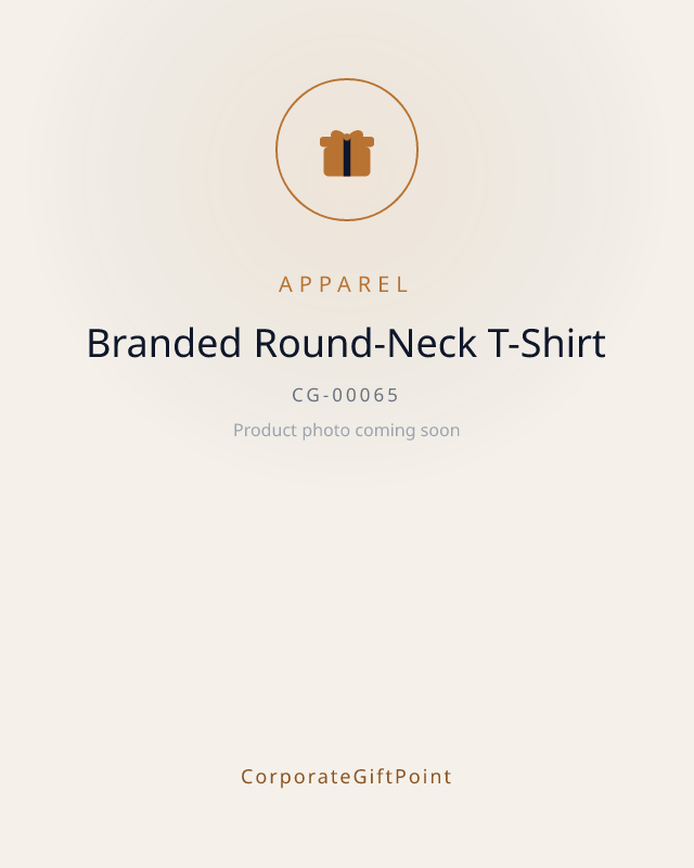 Branded Round-Neck T-Shirt