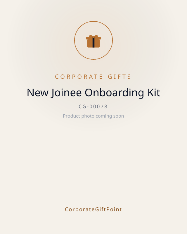 New Joinee Onboarding Kit