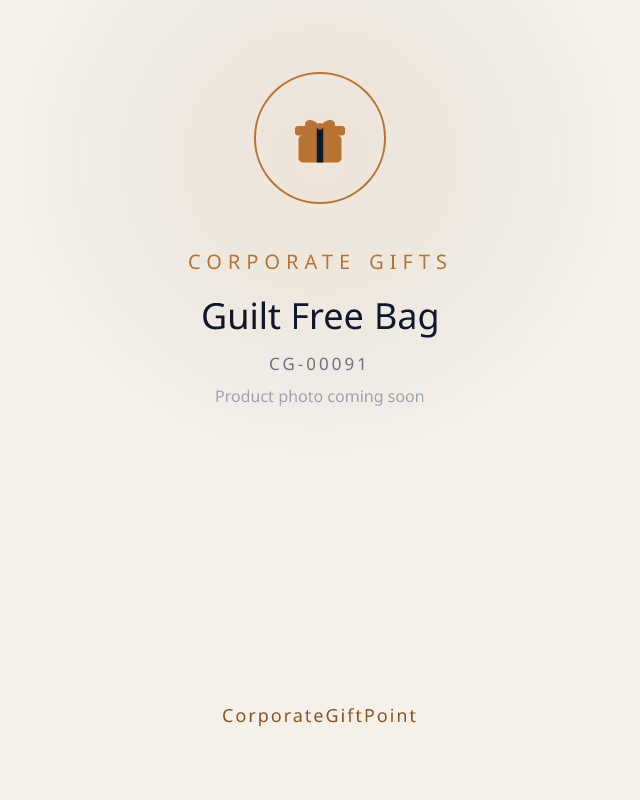 Guilt Free Bag