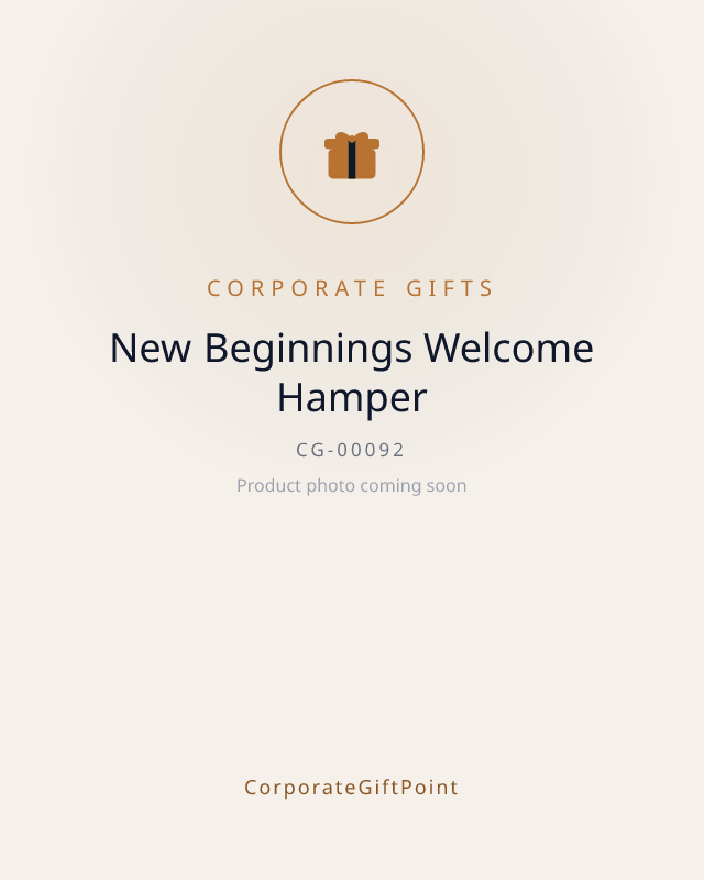 New Beginnings Welcome Hamper