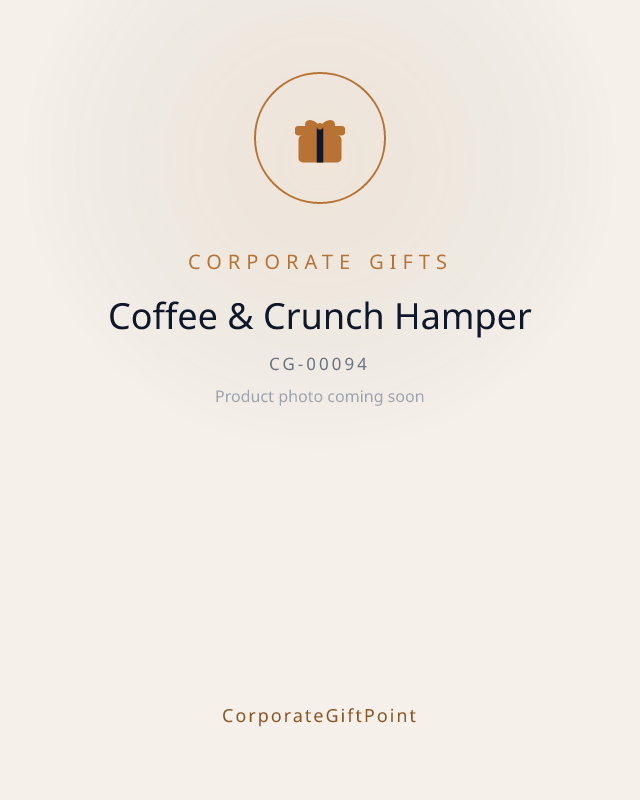 Coffee & Crunch Hamper