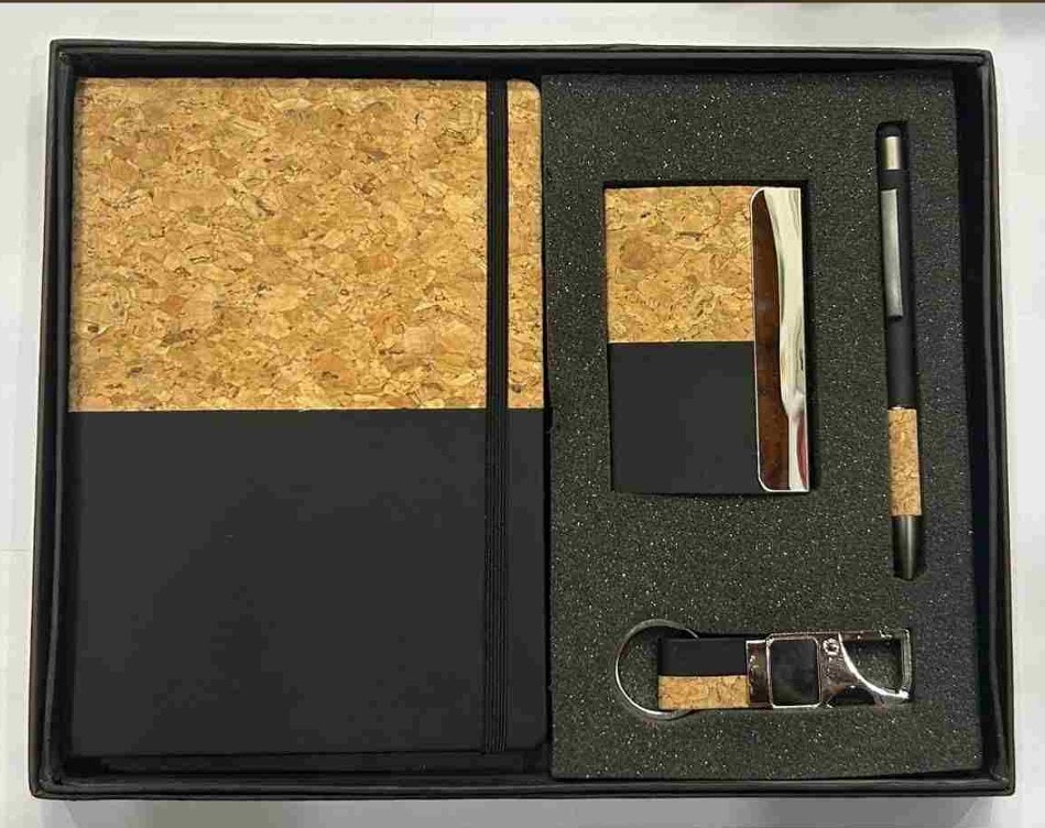 Cork Executive Desk Set — 4 Piece