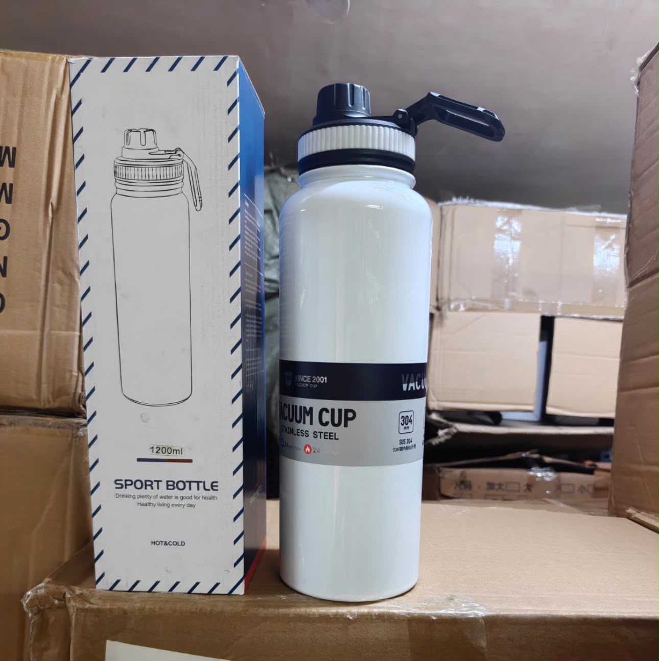 Vacuum Sport Bottle — 1200ml