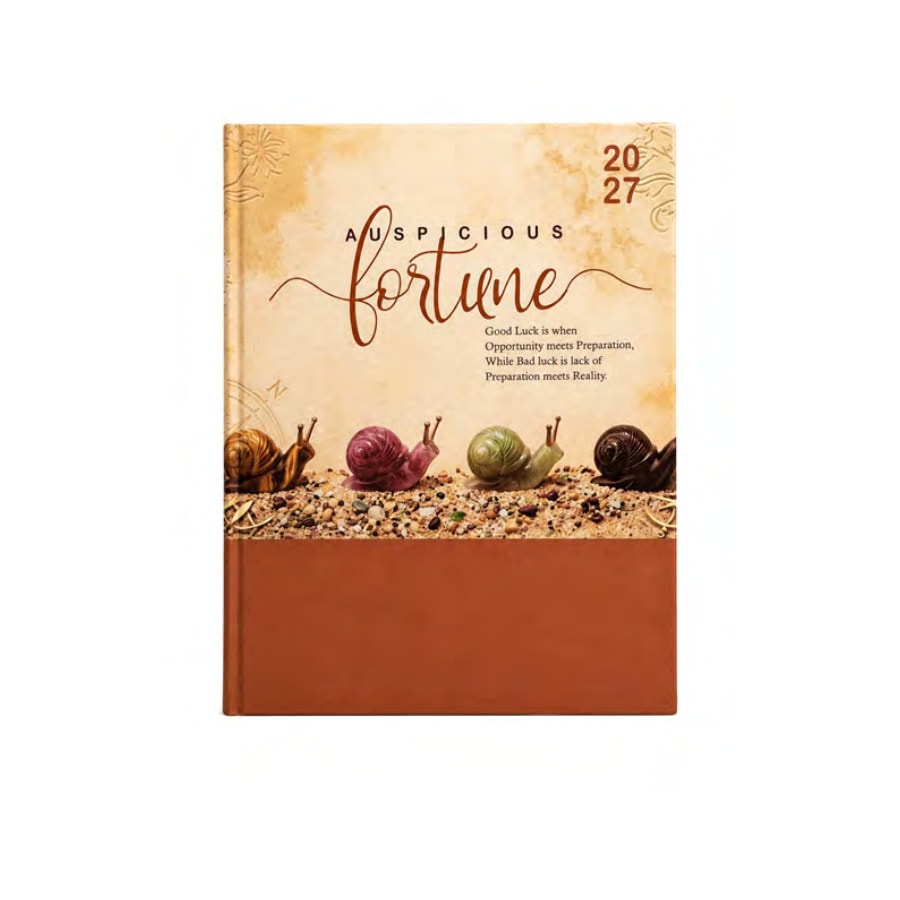 Auspicious Fortune Hard Pasting Diary