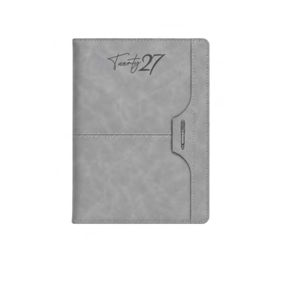 Twenty 27 Planner Diary — Grey