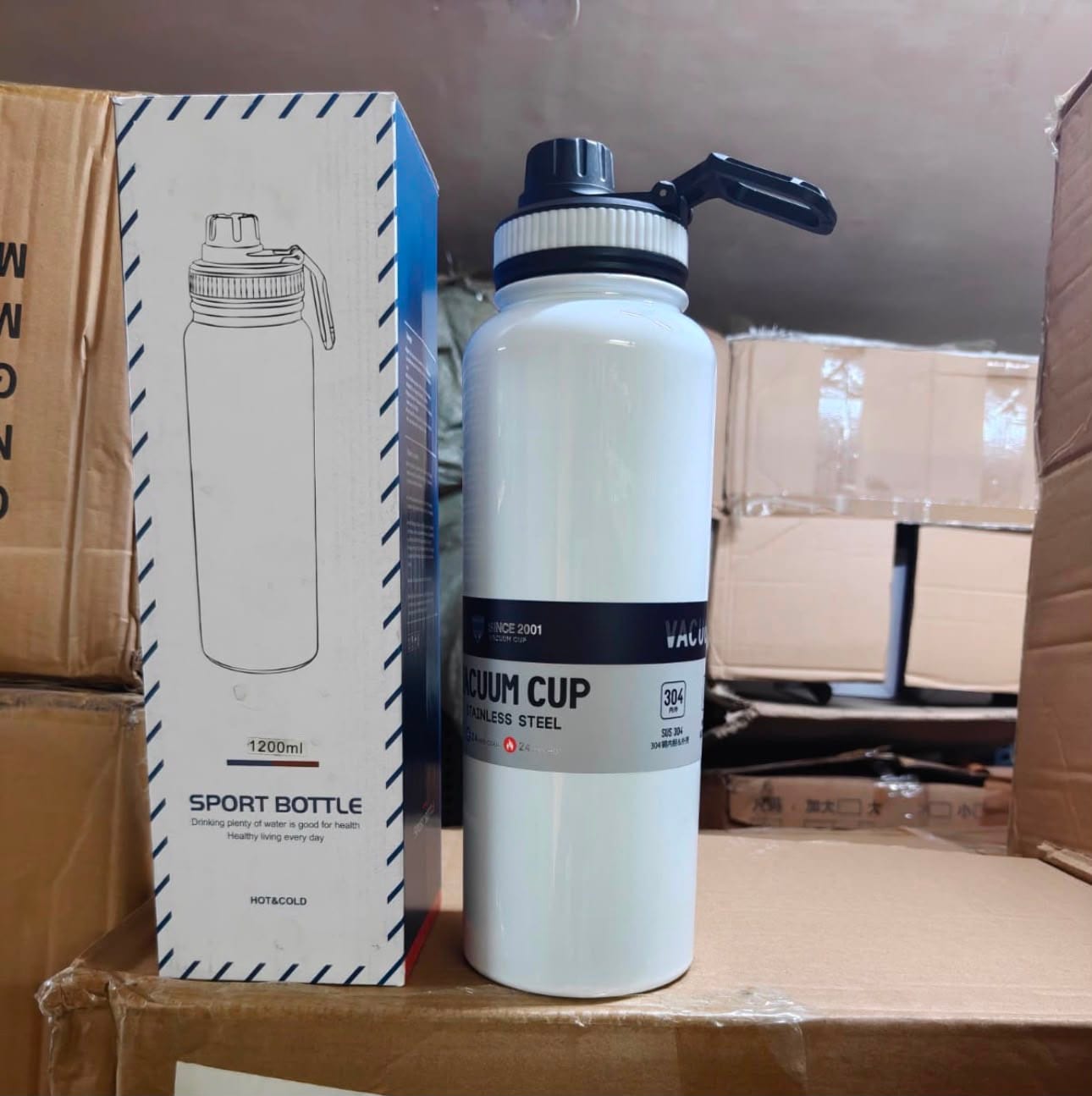 Vacuum Sport Bottle — 1200ml