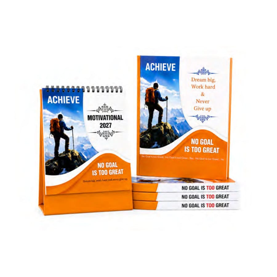 Achieve Motivational Picture Diary Combo