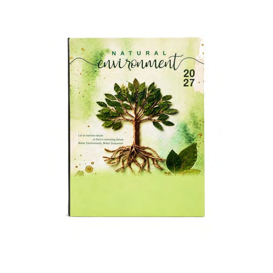 Natural Environment Hard Pasting Diary